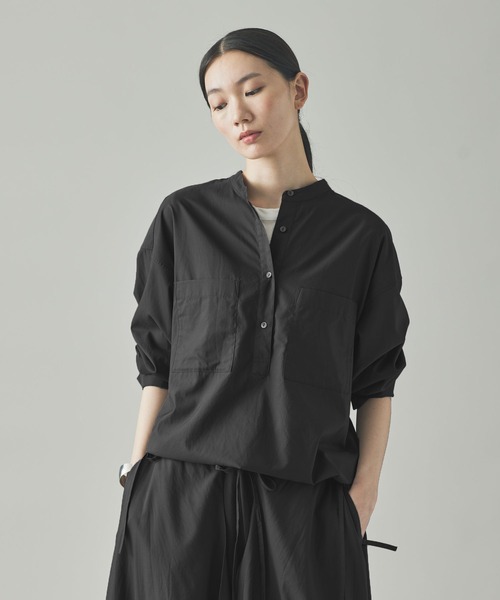 Curensology(カレンソロジー)/コットンサテンブラウス（シャツ