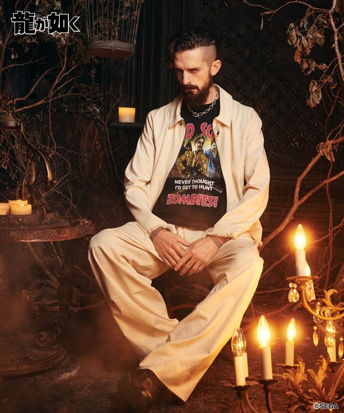 glamb（グラム）の「Dead Souls T-shirt / デッドソウルズTシャツ（Tシャツ/カットソー・メンズ・ホワイト/ブラック・L/M/XL）」の3枚目の写真