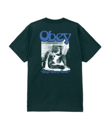 OBEY | OBEY STOP WORRY NOW CLASSIC T-SHIRT(オベイ ストップ ウォーリー ナウ クラシックTシャツ)(Tシャツ/カットソー)