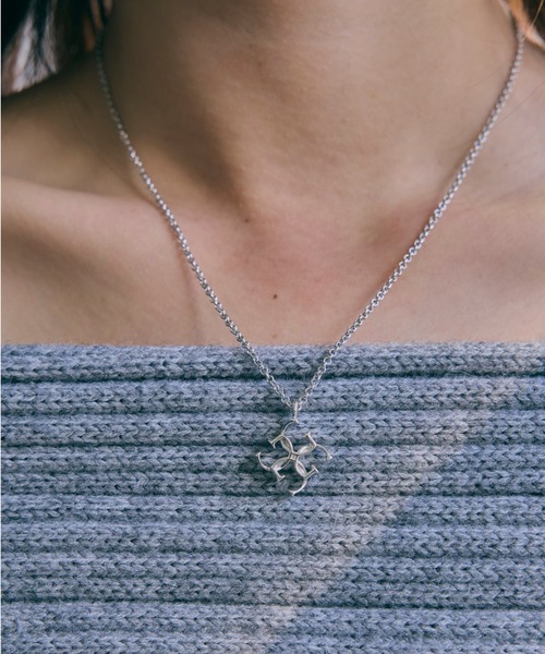 Cross logo necklace（ネックレス）｜GRAiL(accessories