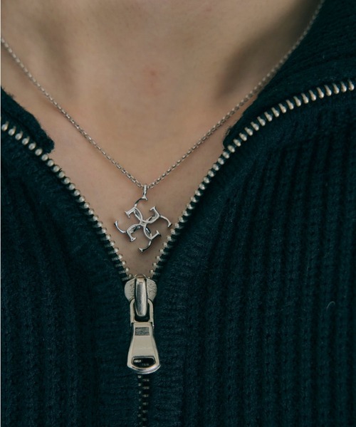 Cross logo necklace（ネックレス）｜GRAiL(accessories