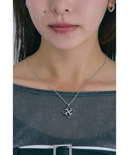 Cross logo necklace（ネックレス）｜GRAiL(accessories