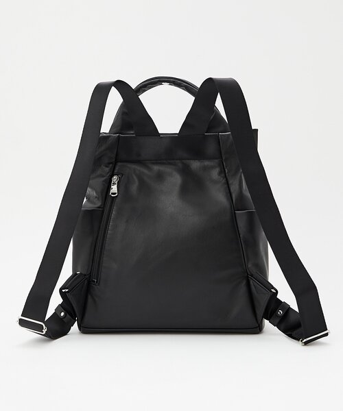 russet（ラシット）の「レザー2ハンドルリュックサック（SF-259）（バックパック/リュック・レディース・ブラック・FREE）」の12枚目の写真