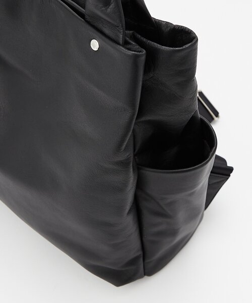 russet（ラシット）の「レザー2ハンドルリュックサック（SF-259）（バックパック/リュック・レディース・ブラック・FREE）」の11枚目の写真