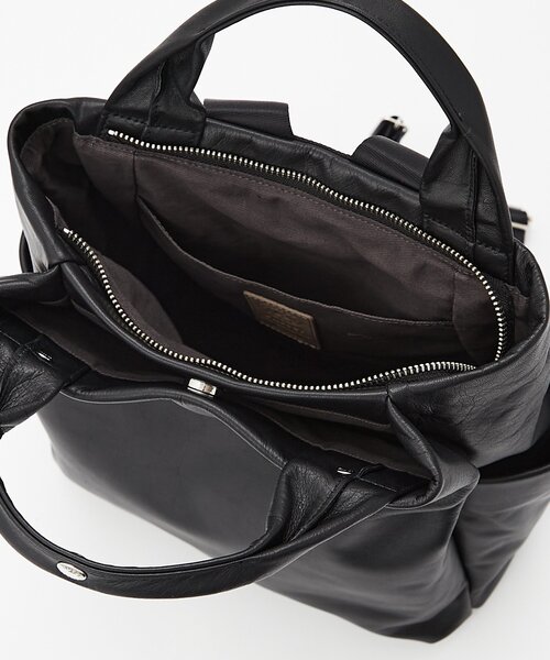 russet（ラシット）の「レザー2ハンドルリュックサック（SF-259）（バックパック/リュック・レディース・ブラック・FREE）」の17枚目の写真