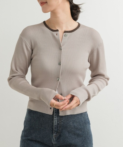 新品　Audrey and John Wad ニットカーディガン Audrey and John Wad】手編みペルーニット カーディガン