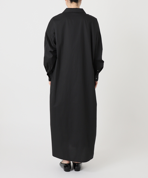 WEB限定/追加》ハイカウントツイルシャツワンピース（ワンピース