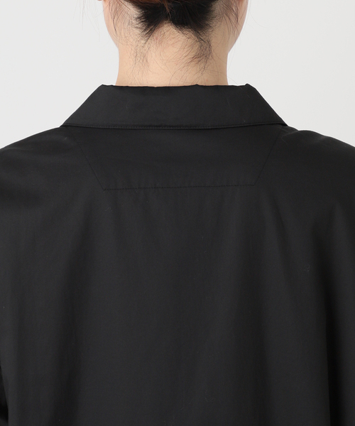 WEB限定/追加》ハイカウントツイルシャツワンピース（ワンピース