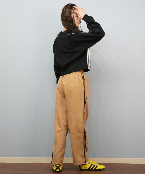 adidas/アディダス スリーストライプ/ショート丈/スウェット JXU17