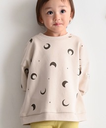 PUPPAPUPO | ビッグプリント スウェット トレーナー(スウェット)