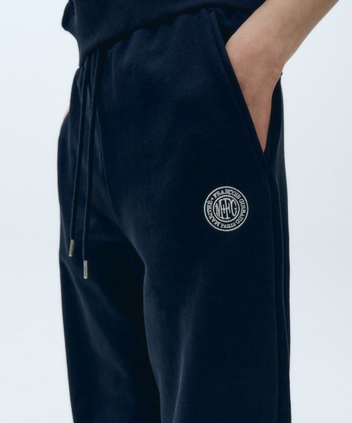 MARITHE + FRANCOIS GIRBAUD（マリテフランソワジルボー）の「MOUVEMENT W JOGGER SWEAT PANTS（スウェットパンツ・レディース・ヘザーグレー/ネイビー・SMALL/MEDIUM）」の12枚目の写真