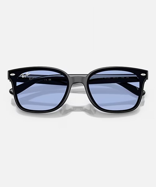 ✨RayBan✨サングラス ブルーレンズRB4461D Low Bridge Fit】RB4461D 601/80 64mm ブラック/ブルー RayBan