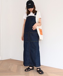 【CANAL JEAN キャナルジーン】サロペットスカート ブランド古着】CANAL JEAN｜キャナルジーンのジャンパースカート