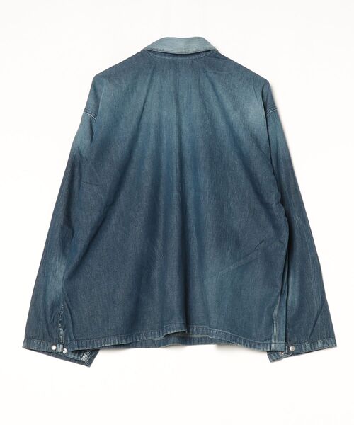 DIESEL（ディーゼル）の「ウィメンズ デニムシャツ DE-PRISS（シャツ/ブラウス・レディース・インディゴブルー・MEDIUM/LARGE/SMALL/X-SMALL）」の3枚目の写真