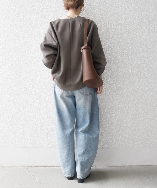 25AW SHIPS any ノーカラージップブルゾン 25AW SHIPS any ノーカラージップブルゾン 25AW SHIPS any ノーカラー