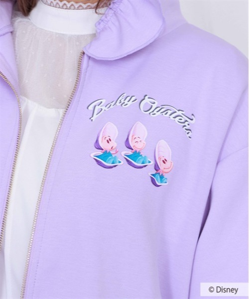 axes femme（アクシーズファム）の「ヤングオイスター／パーカー（パーカー・レディース・ブラック/ラベンダー・MEDIUM）」の17枚目の写真