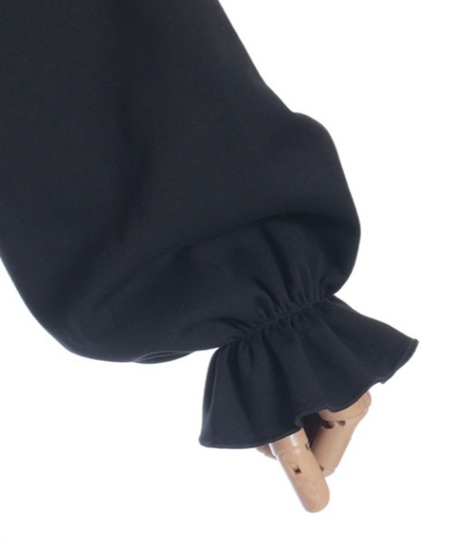 axes femme（アクシーズファム）の「ヤングオイスター／パーカー（パーカー・レディース・ブラック/ラベンダー・MEDIUM）」の10枚目の写真