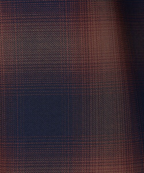 coen（コーエン）の「シアーオンブレチェックギャザーキャミソール（キャミソール・レディース・ネイビー/オフホワイト/ブラウン・FREE）」の15枚目の写真