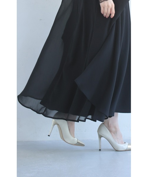 cawaii(カワイイ)の「涼しく快適 ふわんピ(ワンピース・レディース・レッド/ブラック/ブルー・L~LL/S~M)」の12枚目の写真