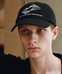 WYM LIDNM（ウィム バイ リドム）の「ECHO LOOP CAP / WAVE LOGO CAP（キャップ）」