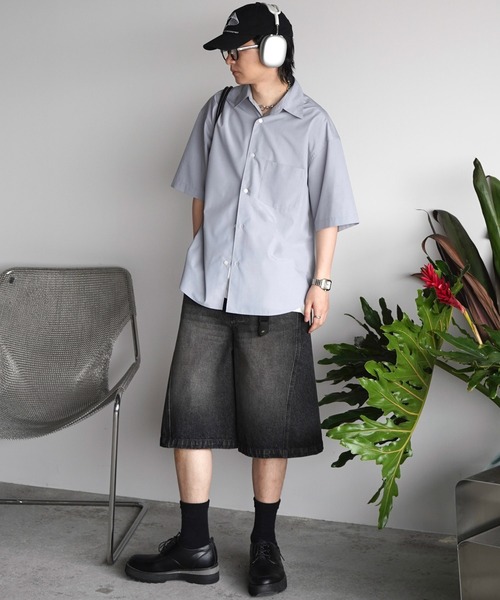 WYM LIDNM(ウィム バイ リドム)の「ECHO LOOP CAP / WAVE LOGO CAP(キャップ・メンズ・ブラック系2/ブラック系1・FREE)」の3枚目の写真