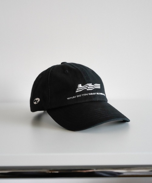 WYM LIDNM(ウィム バイ リドム)の「ECHO LOOP CAP / WAVE LOGO CAP(キャップ・メンズ・ブラック系2/ブラック系1・FREE)」の16枚目の写真
