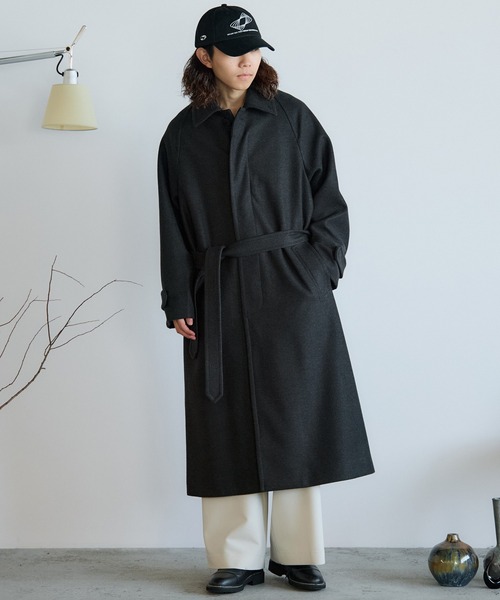 WYM LIDNM(ウィム バイ リドム)の「ECHO LOOP CAP / WAVE LOGO CAP(キャップ・メンズ・ブラック系2/ブラック系1・FREE)」の9枚目の写真