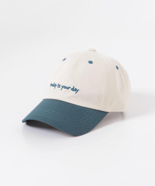 SMELLY(スメリー)の「バイカラーコットンキャップ(キャップ・レディース・オレンジ系その他/ブラウン系その他/ブルー系その他・-)」の9枚目の写真