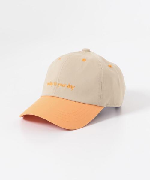 SMELLY(スメリー)の「バイカラーコットンキャップ(キャップ・レディース・オレンジ系その他/ブラウン系その他/ブルー系その他・-)」の20枚目の写真