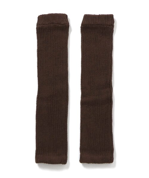 Ampersand（アンパサンド）の「レッグウォーマー（ベビーシューズ/ベビーソックス・キッズ・ピンク/ブラウン/オフホワイト/グレー・90）」の4枚目の写真