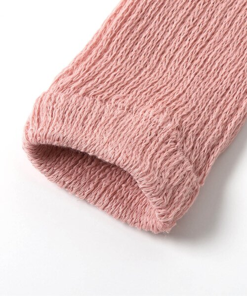 Ampersand（アンパサンド）の「レッグウォーマー（ベビーシューズ/ベビーソックス・キッズ・ピンク/ブラウン/オフホワイト/グレー・90）」の6枚目の写真