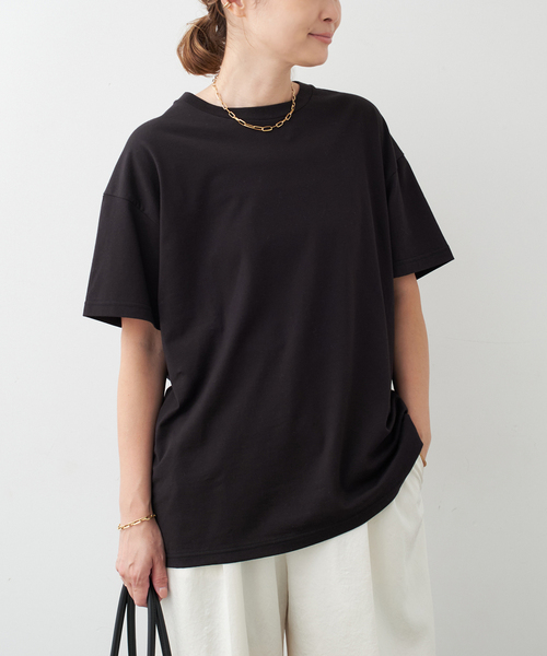 Deuxieme Classe(ドゥーズィエムクラス)の「Clean Tシャツ(Tシャツ/カットソー・レディース・ブラック/ホワイト・FREE)」の5枚目の写真