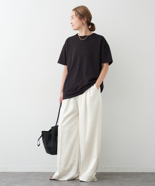 Deuxieme Classe(ドゥーズィエムクラス)の「Clean Tシャツ(Tシャツ/カットソー・レディース・ブラック/ホワイト・FREE)」の8枚目の写真