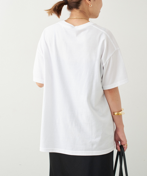 Deuxieme Classe(ドゥーズィエムクラス)の「Clean Tシャツ(Tシャツ/カットソー・レディース・ブラック/ホワイト・FREE)」の12枚目の写真