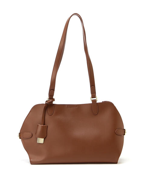 NATURAL BEAUTY BASIC(ナチュラルビューティーベーシック)の「◇ロングハンドルクラムトートバッグ(トートバッグ・レディース・キャメル/ブラック・フリ-)」の7枚目の写真