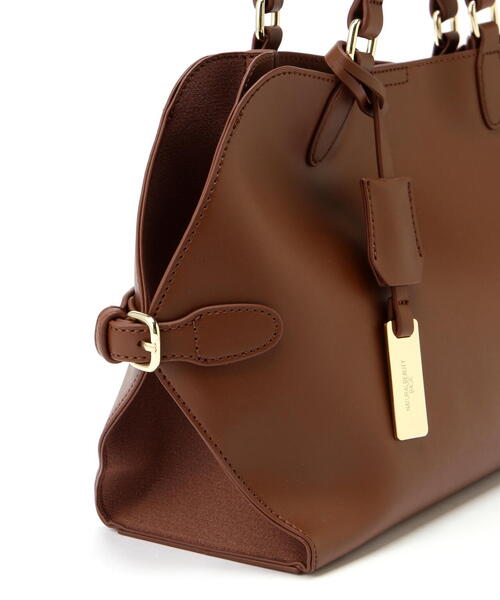 NATURAL BEAUTY BASIC(ナチュラルビューティーベーシック)の「◇ロングハンドルクラムトートバッグ(トートバッグ・レディース・キャメル/ブラック・フリ-)」の11枚目の写真