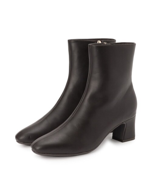 grove(グローブ)の「アーモンドトゥヒールブーツ(ブーツ・レディース・ブラック/ベージュ/ダークブラウン・M/L/S)」の3枚目の写真