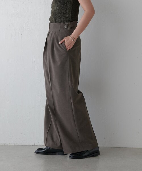 パラスパレス　コットン　ワイドパンツ　サイドベルト　24SS パラスパレス コットン ワイドパンツ サイドベルト 24SS