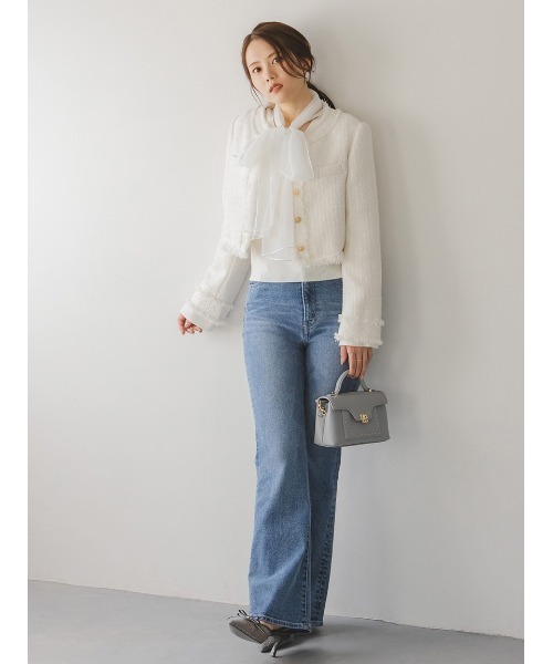 STYLEUPPANTS】ハイウエストフレア（その他パンツ）｜SNIDEL