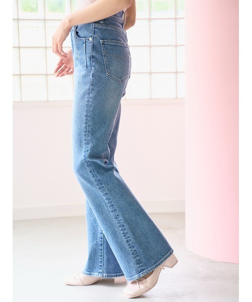 STYLEUPPANTS】ハイウエストフレア（その他パンツ）｜SNIDEL