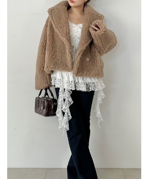 SNIDEL 完売商品！新品未使用品　フレアニットパンツ FREAK'S STORE パンツ 限定展開 リブ フレア ニットパンツ