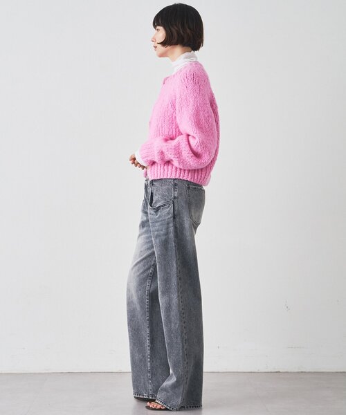 【2025AW】Whim Gazette ポケットデニムパンツ グレー ポケットデニムパンツ（デニムパンツ）｜Whim Gazette（ウィム