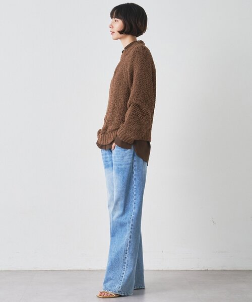 Whim Gazette（ウィムガゼット）の「ポケットデニムパンツ（デニムパンツ・レディース・ブルー/グレー・38/36）」の4枚目の写真