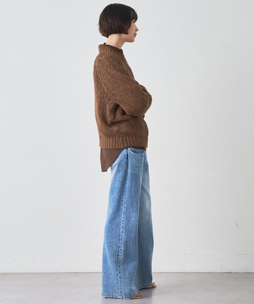 Whim Gazette（ウィムガゼット）の「ポケットデニムパンツ（デニムパンツ・レディース・ブルー/グレー・38/36）」の6枚目の写真