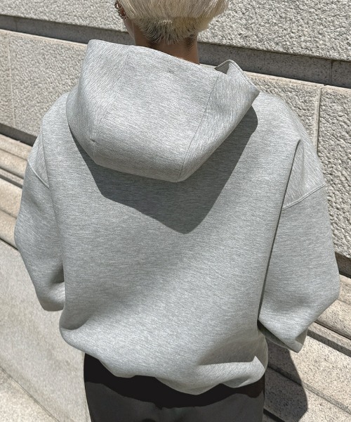 JENNE(ジェンヌ)の「日本製リラックスフーディー(その他トップス・レディース・グレー/アイボリー/ブラック/ネイビー・SMALL/MEDIUM/LARGE)」の17枚目の写真