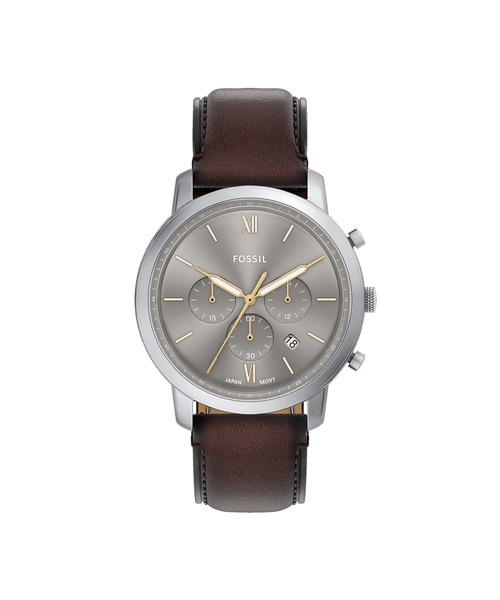 FOSSIL(フォッシル)の「フォッシル 腕時計 メンズ アナログ レザー FS6129(アナログ腕時計・メンズ・ブラウン・FREE)」の2枚目の写真