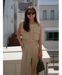 BeBeoD（べベッド）の「ミリタリーベスト＆パンツ（セットアップ）」