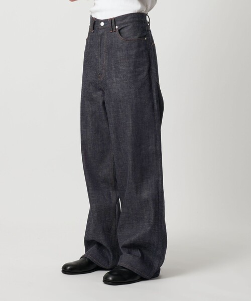 リジッド デニム バギー パンツ（デニムパンツ）｜MONKEY TIME
