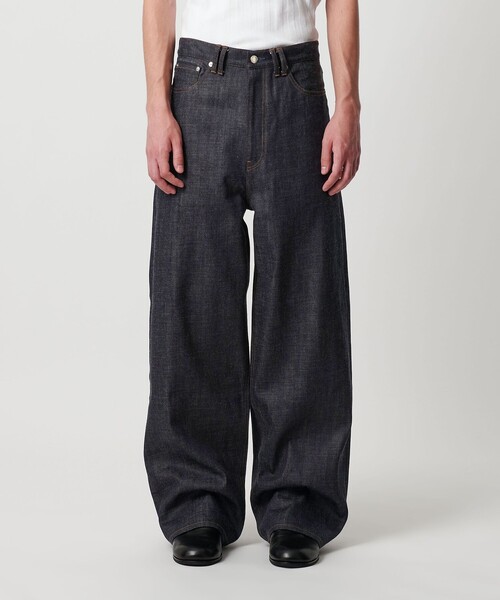 リジッド デニム バギー パンツ（デニムパンツ）｜MONKEY TIME