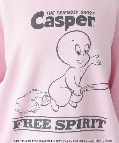 GOOD ROCK SPEED(グッドロックスピード)の「【GOOD ROCK SPEED/グッドロックスピード】Casper / キャスパー / SMURF / スマーフ / キャラクター プリントスウェット(スウェット・レディース・ピンク/ライトブルー・フリー)」の21枚目の写真
